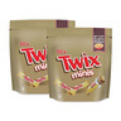 Picture of Twix Minis Chocolate Bar 2 x 200g(N)