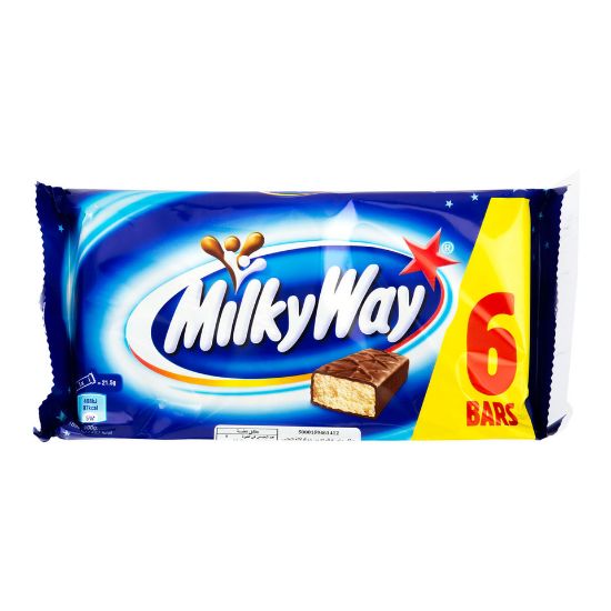 Picture of Milky Way Chocolate 6 x 21.5g(N)