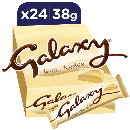 Picture of Galaxy White Chocolate Bar 38g(N)