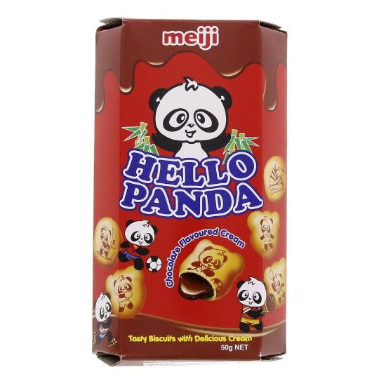 Picture of Meiji Hello Panda Chocolate Flavoured Cream 50g(N)