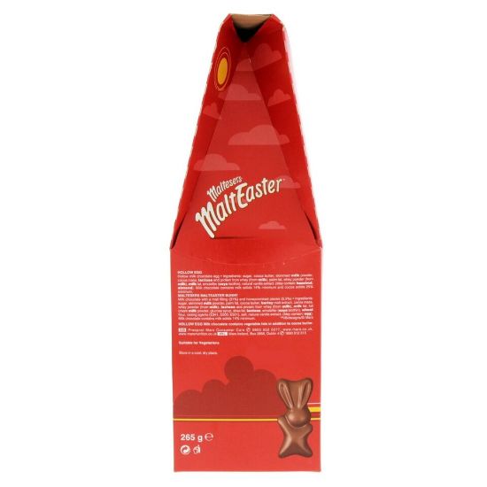 Picture of Maltesers Malt Easter A Hollow Milk Chocolate Egg With 3 Malt Easter Bunnies 265g(N)