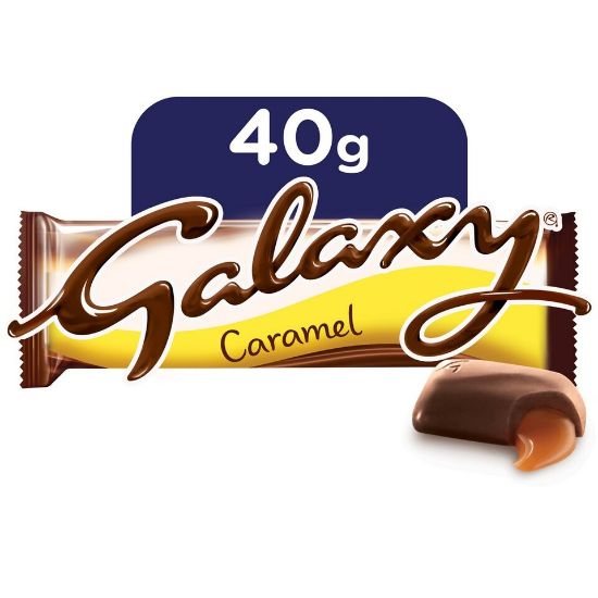 Picture of Galaxy Caramel Chocolate Bar 40g(N)