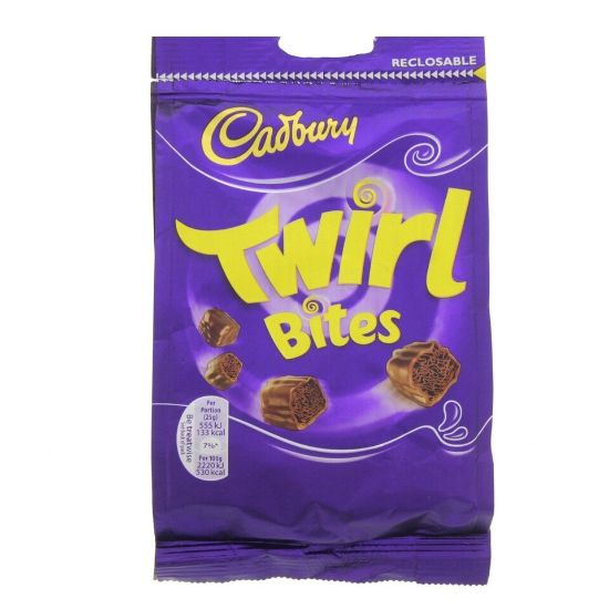 Picture of Cadbury Twirl Bites Chocolate 109 g(N)