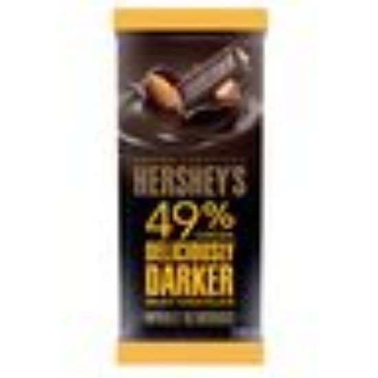 Picture of Hershey's Cocoa Creations Deliciously Darker Milky Chocolate with Whole Almonds 49% Cocoa 100 g(N)