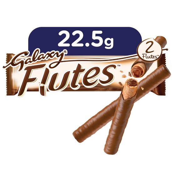 Picture of Galaxy Flutes Chocolate Twin Fingers 22.5g(N)