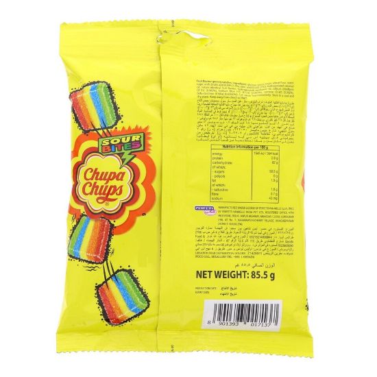 Picture of Chupa Chups Sour Bites Jellies Tray 85.5g(N)