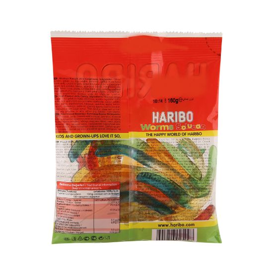 Picture of Haribo Worms Candy 160g(N)