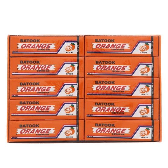 Picture of Batook Orange Chewing Gum 12.5g x 20pcs