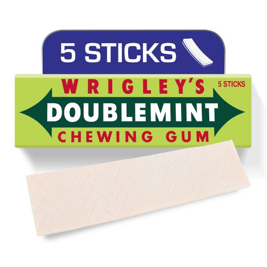 Picture of Wrigley's Double Mint Peppermint Gum 5pcs