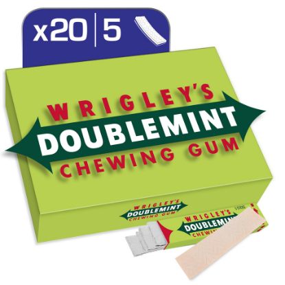 Picture of Wrigley's Double Mint Peppermint Gum 5pcs