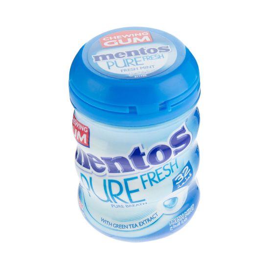 Picture of Mentos Pure Fresh Chewing Gum Fresh Mint Sugar Free 32pcs