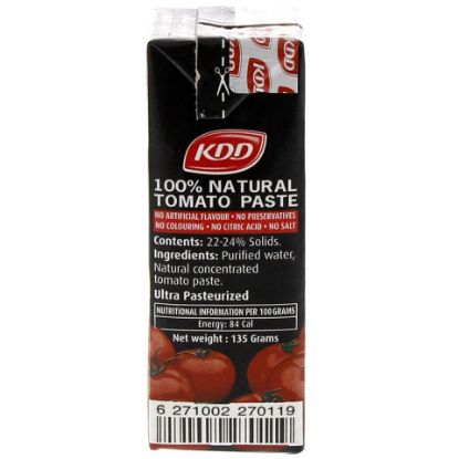 Picture of KDD Tomato Paste 135g x 8 Pieces(N)