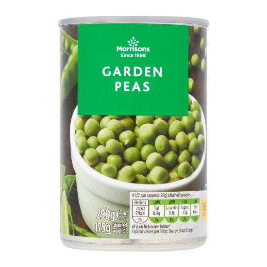 Picture of Morrisons Garden Peas 290g(N)