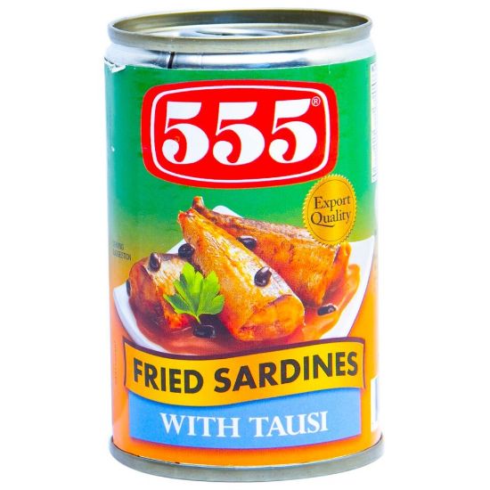 Picture of 555 Fried Sardines With Tausi 155g