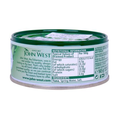 Picture of John West Tuna Chunks In Spring Water 145g