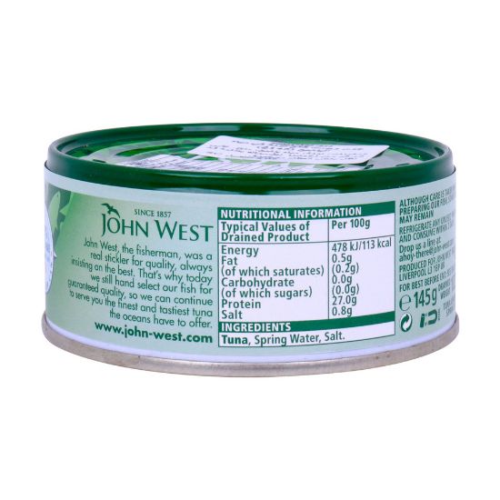 Picture of John West Tuna Chunks In Spring Water 145g