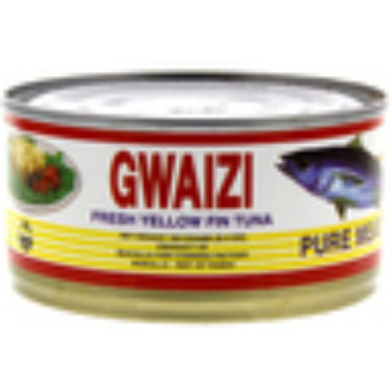 Picture of Gwaizi Fresh Yellow Fin Pure Meat Tuna 185g