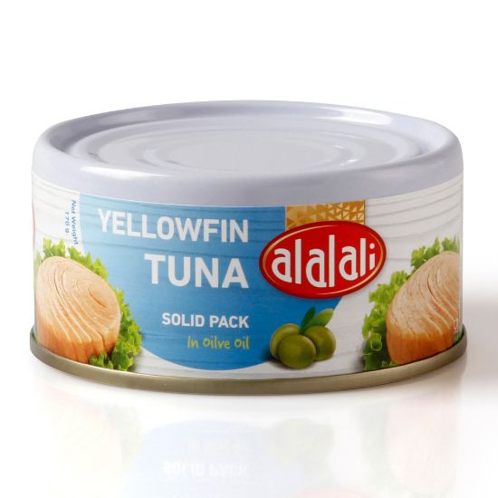 Picture of Al Alali Yellowfin Tuna Solid Pack In Olive Oil 170g