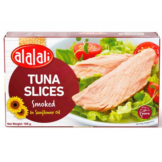 Picture of Al Alali Smoked Tuna Slices In Sunflower Oil 100g