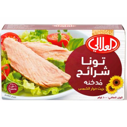 Picture of Al Alali Smoked Tuna Slices In Sunflower Oil 100g