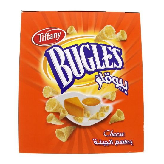 Picture of Tiffany Bugles Cheese 25g x 12 Pieces