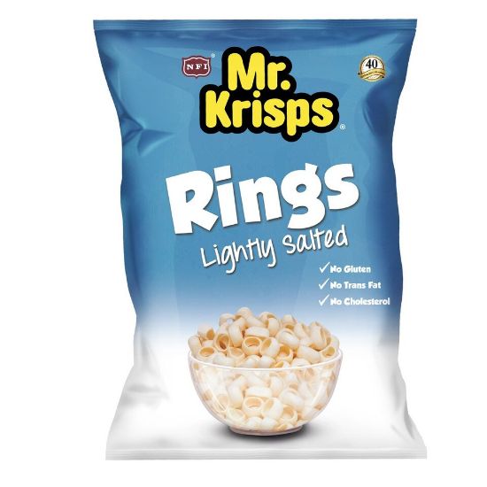 Picture of Mr. Krisps Lightly Salted Rings 80 g