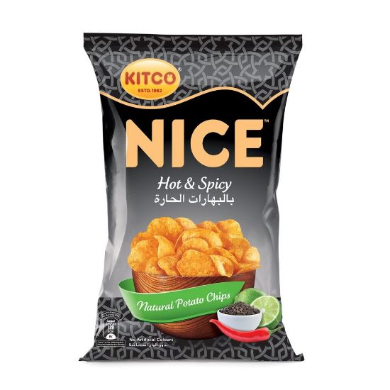 Picture of Kitco Nice Potato Chips Hot & Spicy 170g