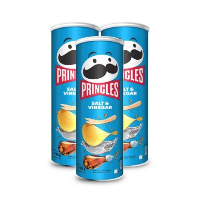 Picture of Pringles Salt & Vinegar Chips Value Pack 3 x 165 g