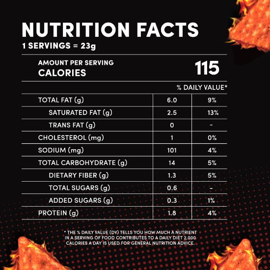 Picture of Doritos Flamin Hot Tortilla Chips 175 g