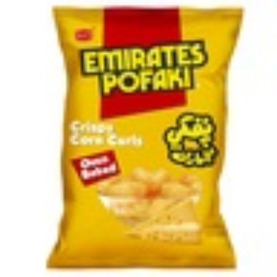 Picture of Emirates Pofaki Cheese Crispy Corn Curls 25 x 12 g