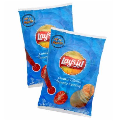 Picture of Lay's Assorted Potato Chips Value Pack 21 x 12 g 2 pkt