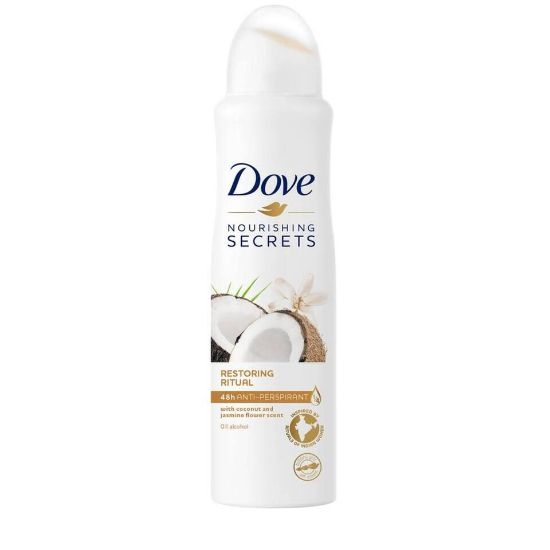 Picture of Dove Antiperspirant Deodorant Spray for Women Coconut and Jasmine 150ml