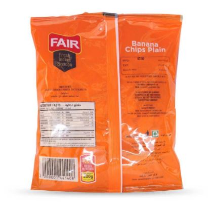 Picture of Fair Banana Chips Plain 200g(N)