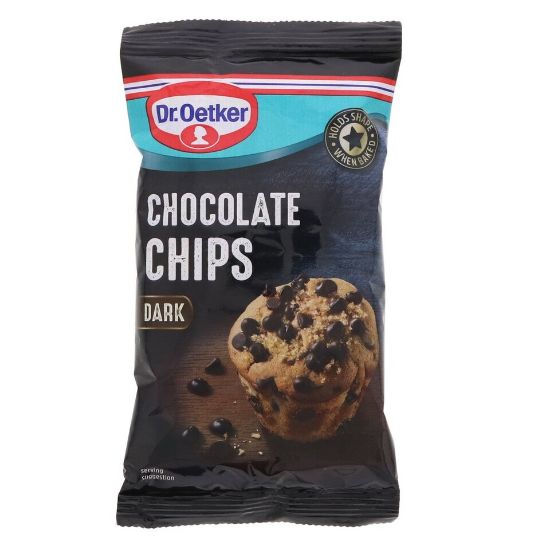 Picture of Dr.Oetker Dark Chocolate Chips 100g(N)