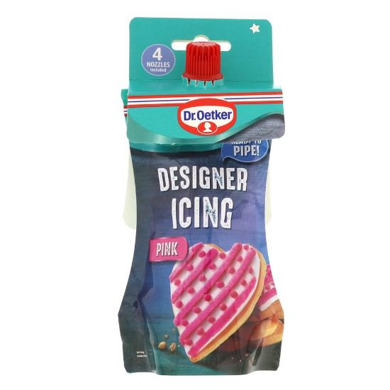 Picture of Dr.Oetker Designer Icing Pink 140g(N)