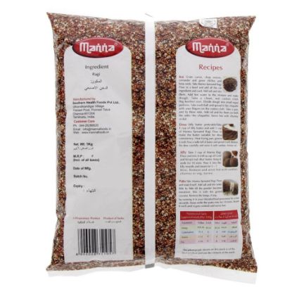 Picture of Manna Sprouted Ragi Flour 1 Kg(N)