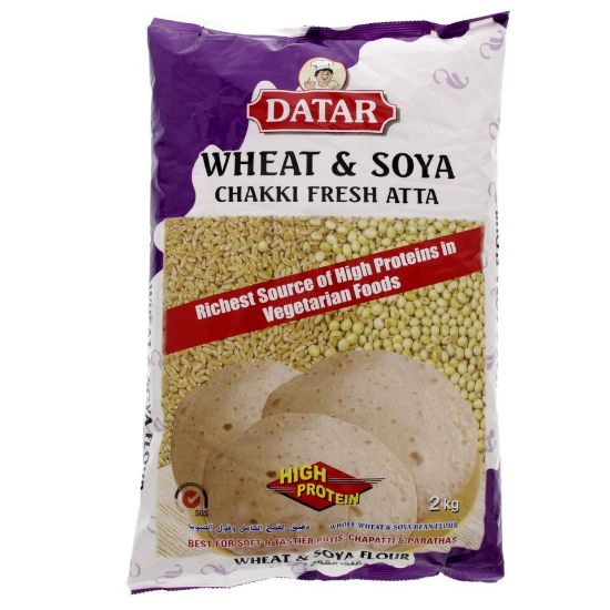 Picture of Datar Wheat & Soya Chakki Fresh Atta 2 kg(N)