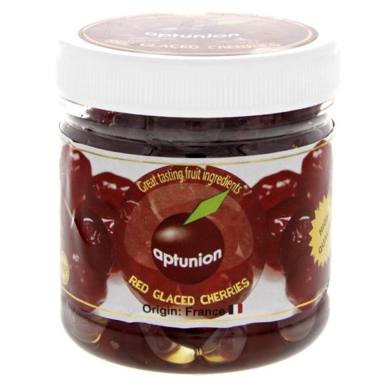 Picture of Aptunion Red Glaced Cherries 200 Gm(N)