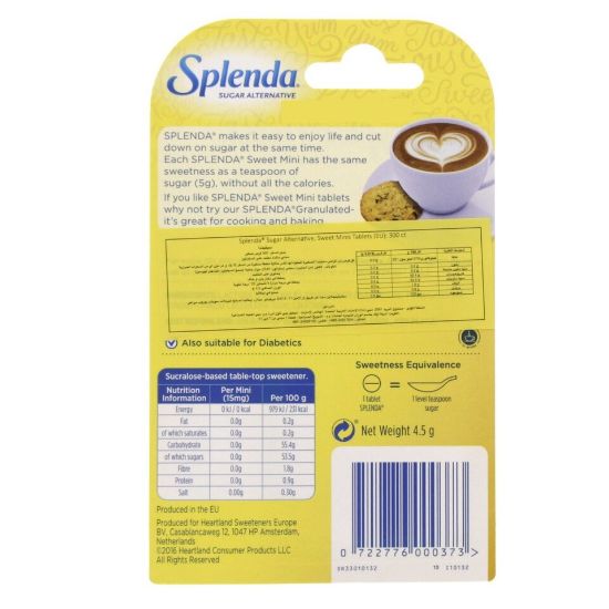 Picture of Splenda Calorie Free Sweet Minis 300Pcs(N)