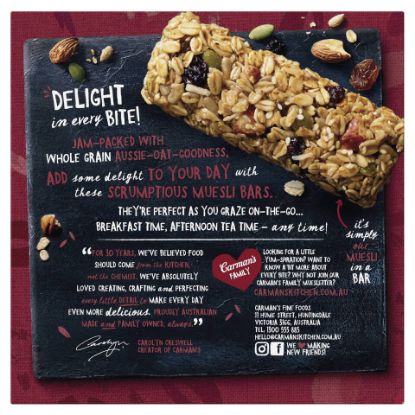 Picture of Carman's Classic Fruit & Nut Muesli Bar 6 x 45 g(N)