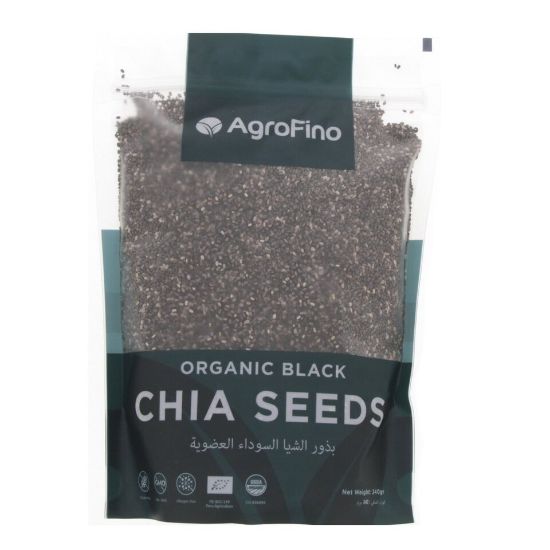 Picture of Agrofino Organic Black Chia Seeds 340g(N)