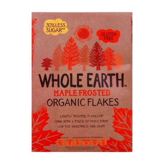 Picture of Whole Earth Organic Maple Frosted Flakes 375g