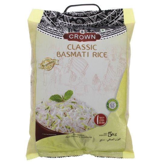 Picture of Crown Classic Basmati Rice 5kg(N)