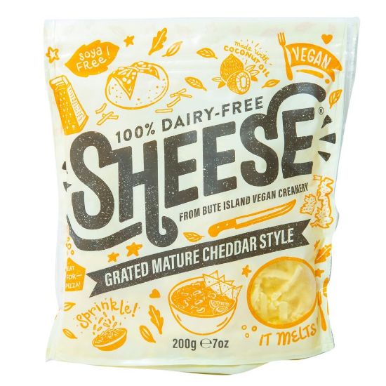 Picture of Sheese Grated Mature Cheddar Style 200g