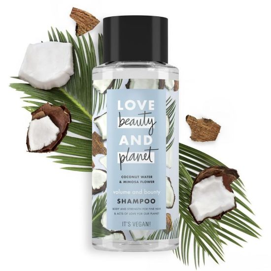 Picture of Love Beauty and Planet Shampoo Volume and Bounty Coconut Water & Mimosa Flower 400ml