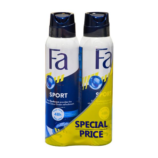 Picture of Fa Sport Deo Spray For Men 2 x 150ml