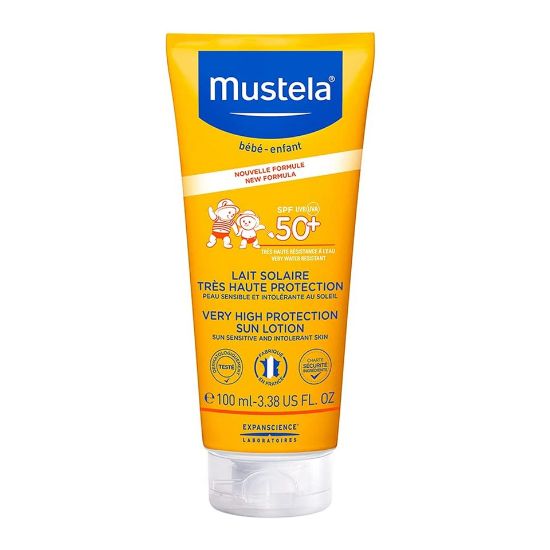 Picture of Mustela Very High Protection Sun Lotion SPF50+ For Baby 100ml