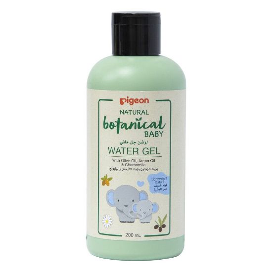 Picture of Pigeon Natural Botanical Baby Water Gel With Olive Oil , Argan Oil & Chamomile 200ml