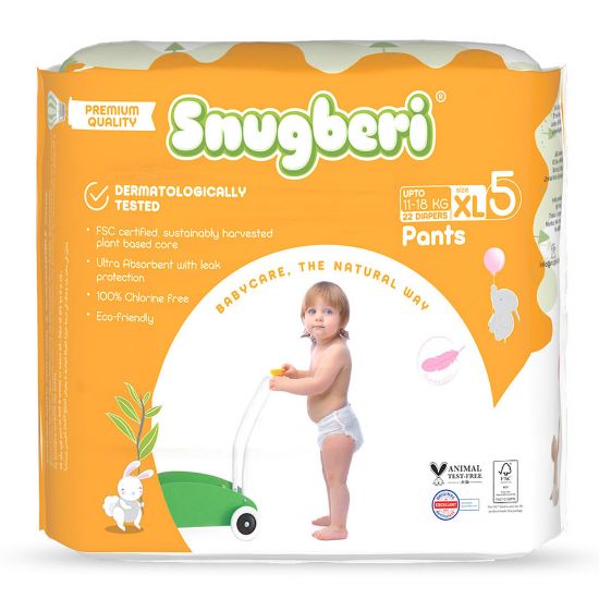 Picture of Snugberi Baby Diaper Pants Size 5, XL 11-18kg 22pcs