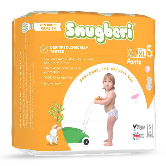 Picture of Snugberi Baby Diaper Pants Size 5, XL 11-18kg 22pcs